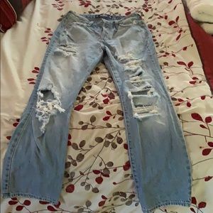high rise vintage straight jeans w25 l27